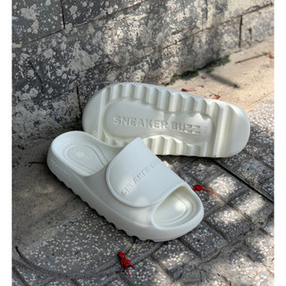 - Dép Sneaker Buzz Trắng Quai Ngang Cloud Slide