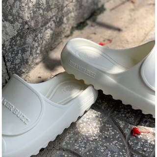 [ 2M Sneaker ] - Dép Sneaker Buzz Trắng Quai Ngang Cloud Slide
