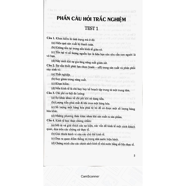 Sách - 500 Câu Hỏi Trắc Nghiệm Kinh Tế Học Vĩ Mô