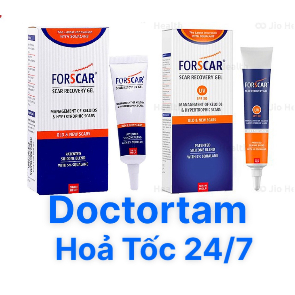 Forscar - sp chăm sóc sẹo được tin dùng tại châu Âu & Mỹ