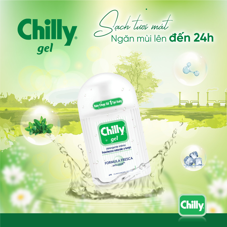 [HB GIFT] Dung Dịch Vệ Sinh Phụ Nữ Chilly 50ml