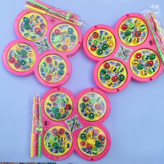 Bộ câu cá 4 hồ câu cho bé