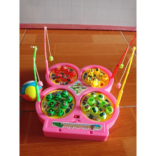 Bộ câu cá 4 hồ câu cho bé