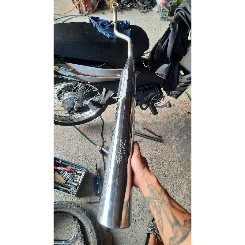 Pô Tân Hòa Đít Vát Móc nhẹ lắp wave dream 50 100 110cc