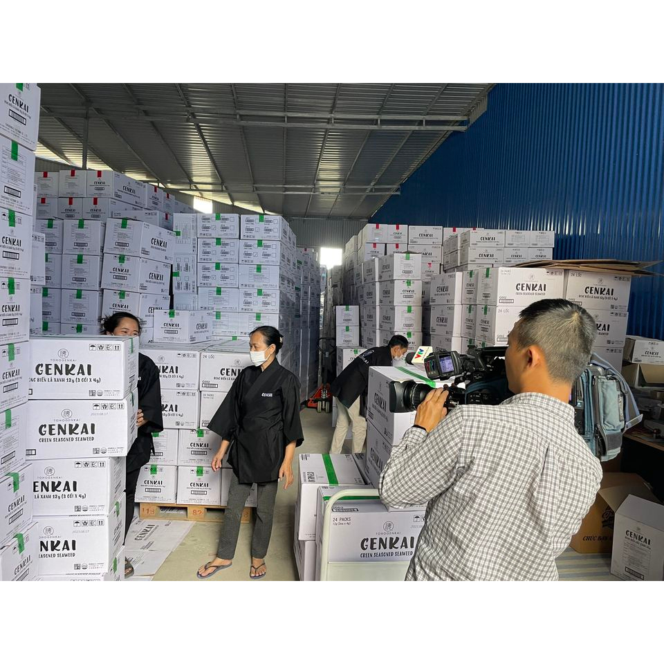 Combo Rong biển ăn liền cho bé vị lá xanh và truyền thống, chính hãng GENKAI
