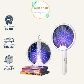 Vợt Bắt Muỗi Thông Minh Gấp Gọn 2 In 1 kiêm đèn bắt muỗi gấp gọn