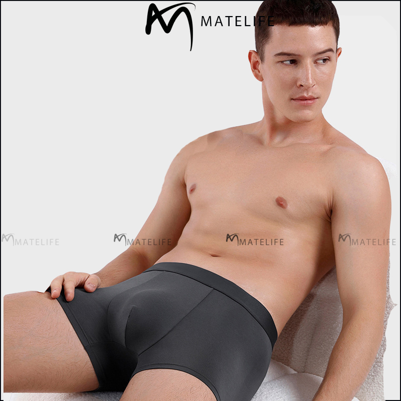 Quần sịp nam Trunk sợi tre Bambo kháng khuẩn Matelife SIP139 kháng khuẩn khử mùi thoáng mát