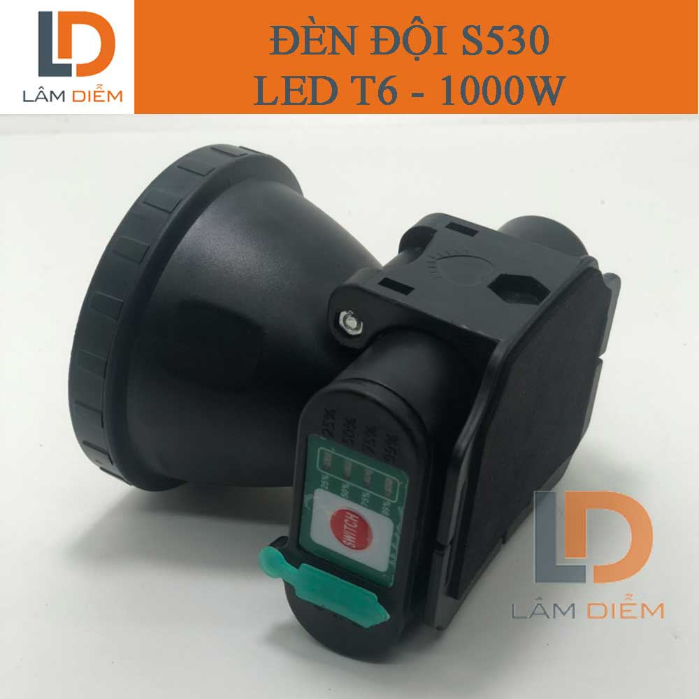 Đèn pin đội đầu pin sạc công suất lớn siêu sáng 3 chế độ X5 - 530