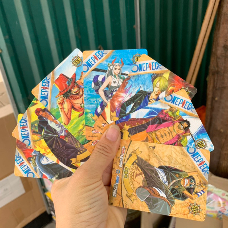 Dây thẻ bài One piece đảo hải tặc gồm 36 gói, thẻ có vip