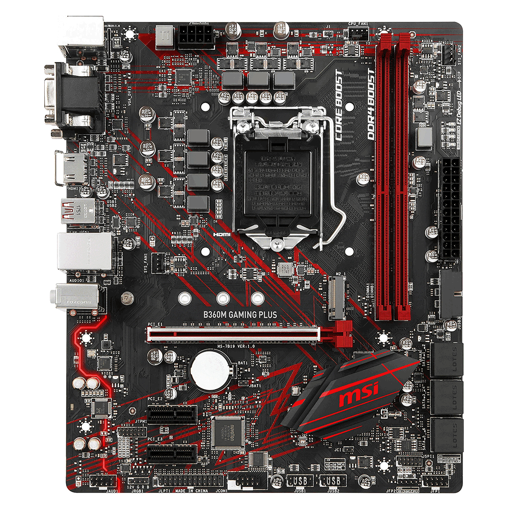 Mainboard MSI B360M GAMING PLUS