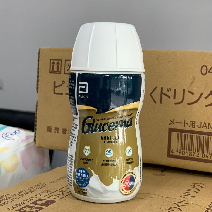 [Chính hãng] Sữa Glucerna dạng nước chai 220ml - Sữa Glucerna dành cho người tiểu đường dạng chai tiện lợi, thơm ngon