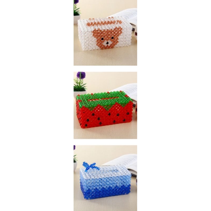 100gr-0,5kg hạt cườm vuông không nhân 10mm nhiều màu sắc