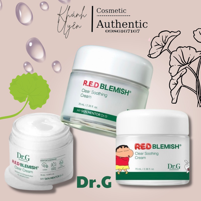 Kem dưỡng DR.G R.E.D Blemish clear cream