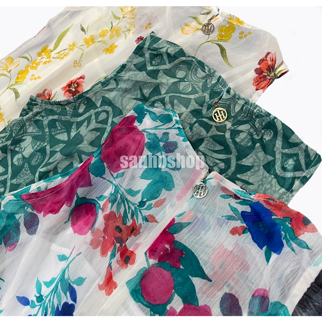 ĐẦM T0MMY FL0RAL PRINT CALF FIT & FLARE