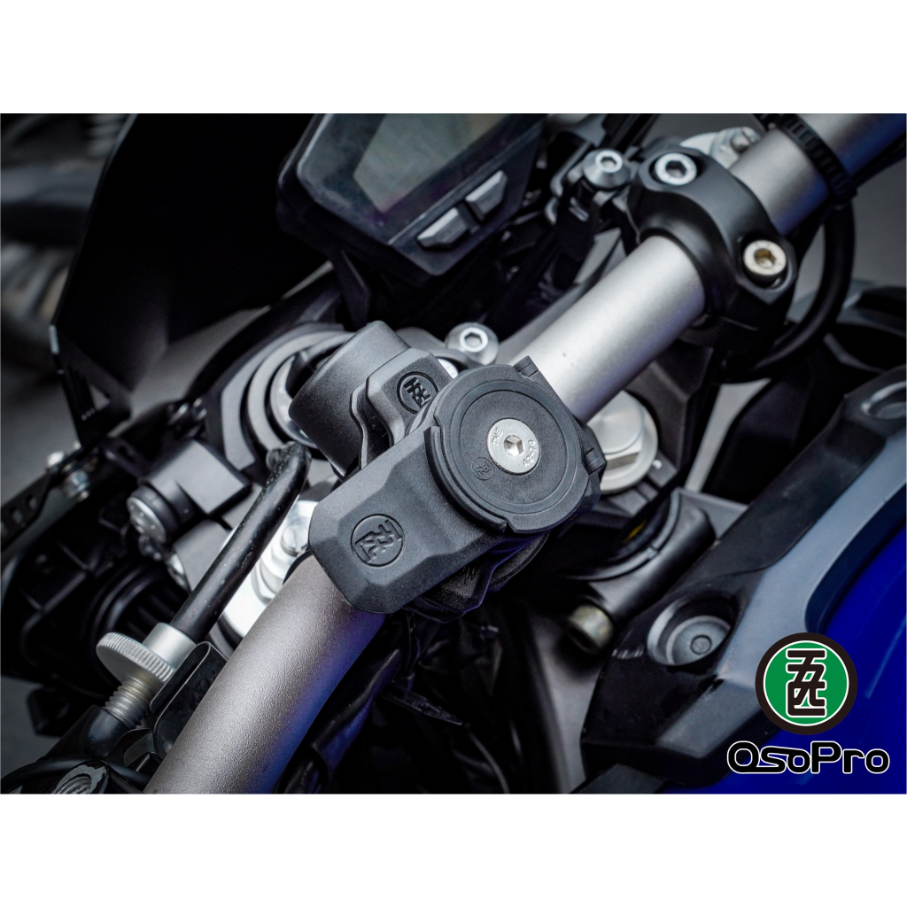 Kẹp điện thoại xe máy LEKA OSOPRO CHÍNH HÃNG  - CHÂN GƯƠNG LKY815