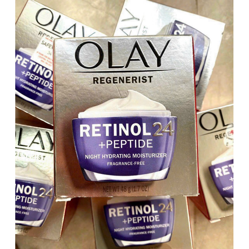 Kem Olay Retinol Peptide - Kem Retinol Max 2x - Kem Dưỡng Da Ban Đêm