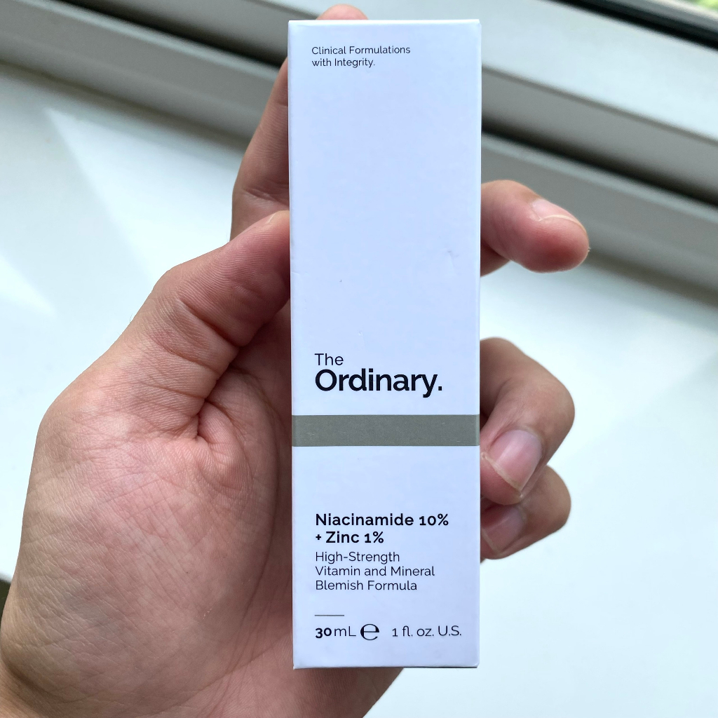 Serum giảm mụn, sáng da và thu nhỏ lỗ chân lông The Ordinary Niacinamide 10% Và Zinc 1% 30ml