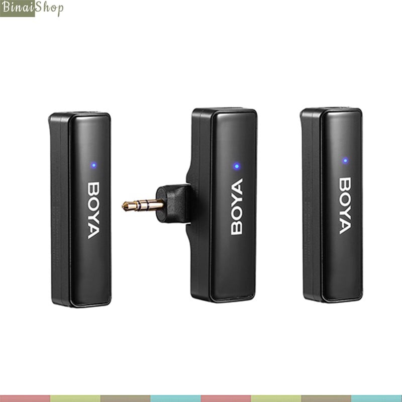 Micro Cài Áo Không Dây - BOYALINK, 2.4GHz Cho I.O.S, Android, Máy Ảnh, Phạm Vi Thu 100m