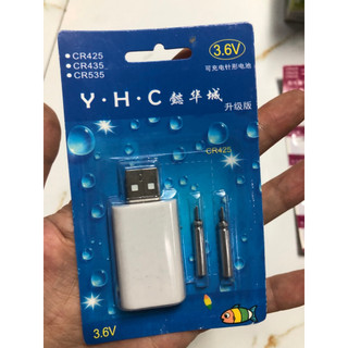 Sạc pin phao câu cá đài điện ban đêm