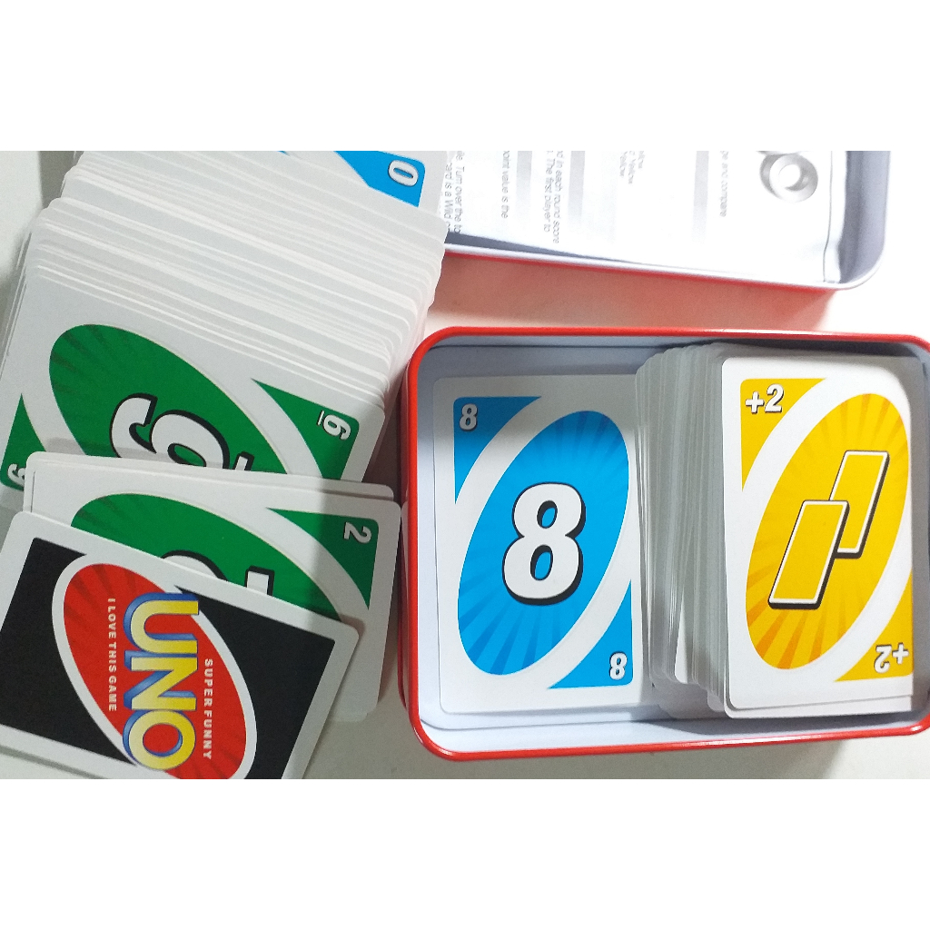 Hộp bài UNO bằng thiết cao cấp