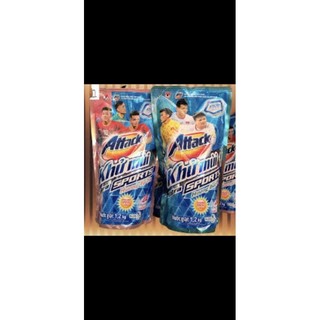 0Combo 3 Nước giặt Attack  túi 1.2kg