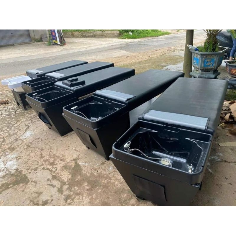 giường gội đầu 2in1 chân sắt[ v/c miền bắc]