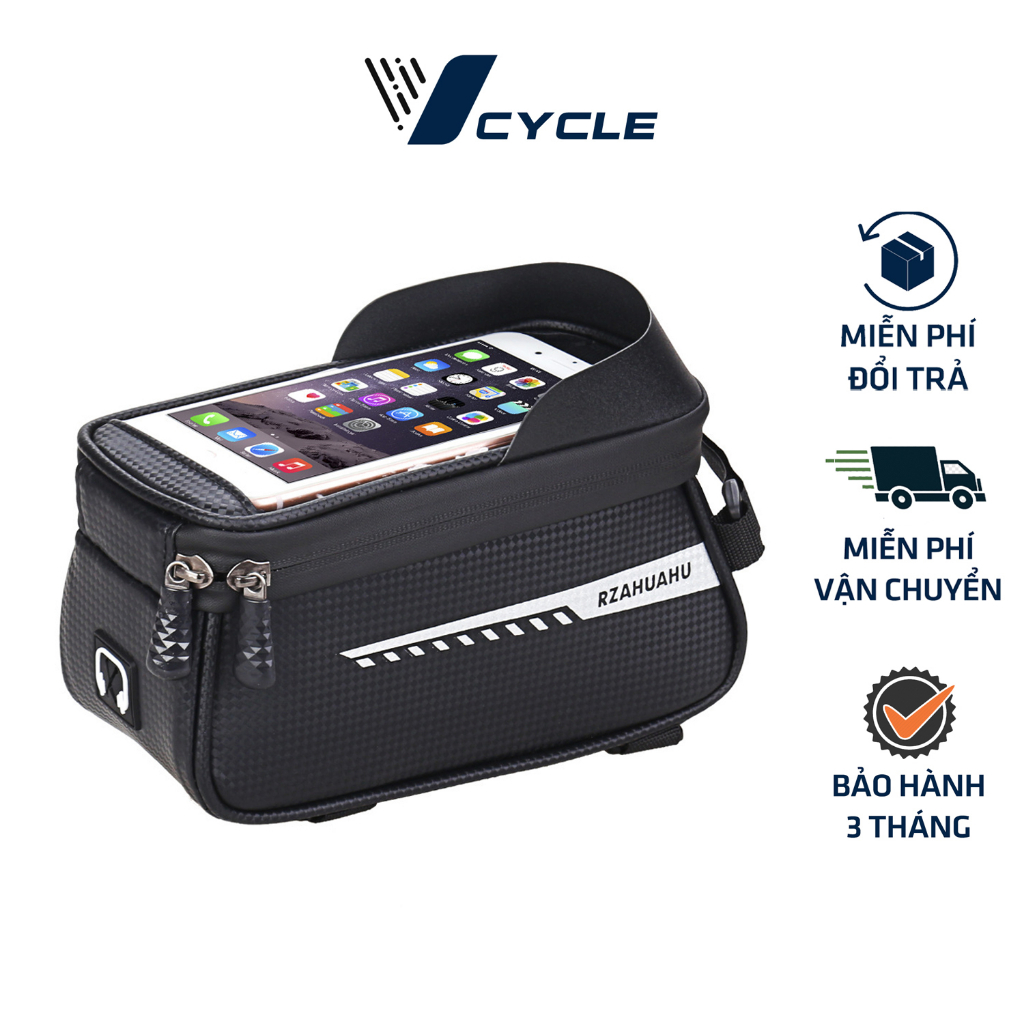 Túi Xe Đạp, Túi Treo Sườn Xe Đạp Thể Thao Chất liệu Da TPU Chống Nước [BẢO HÀNH 3 THÁNG]