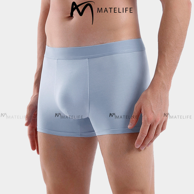 Quần sịp nam Trunk sợi tre Bambo kháng khuẩn Matelife SIP139 kháng khuẩn khử mùi thoáng mát