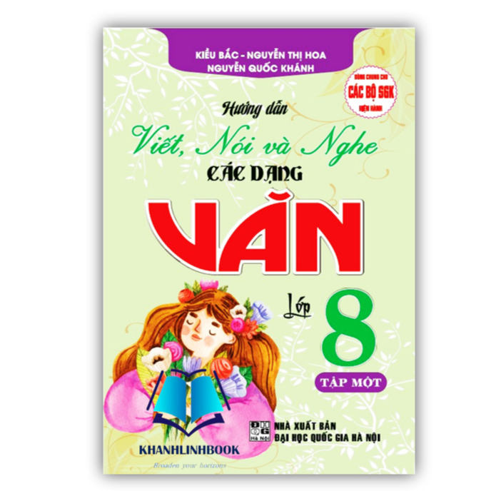 Sách - Hướng dẫn viết, nói và nghe các dạng văn 8 - tập 1 (dùng chung cho các bộ sgk hiện hành)