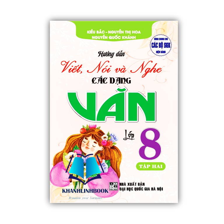 Sách - Hướng dẫn viết, nói và nghe các dạng văn 8 - tập 2 (dùng chung cho các bộ sgk hiện hành)