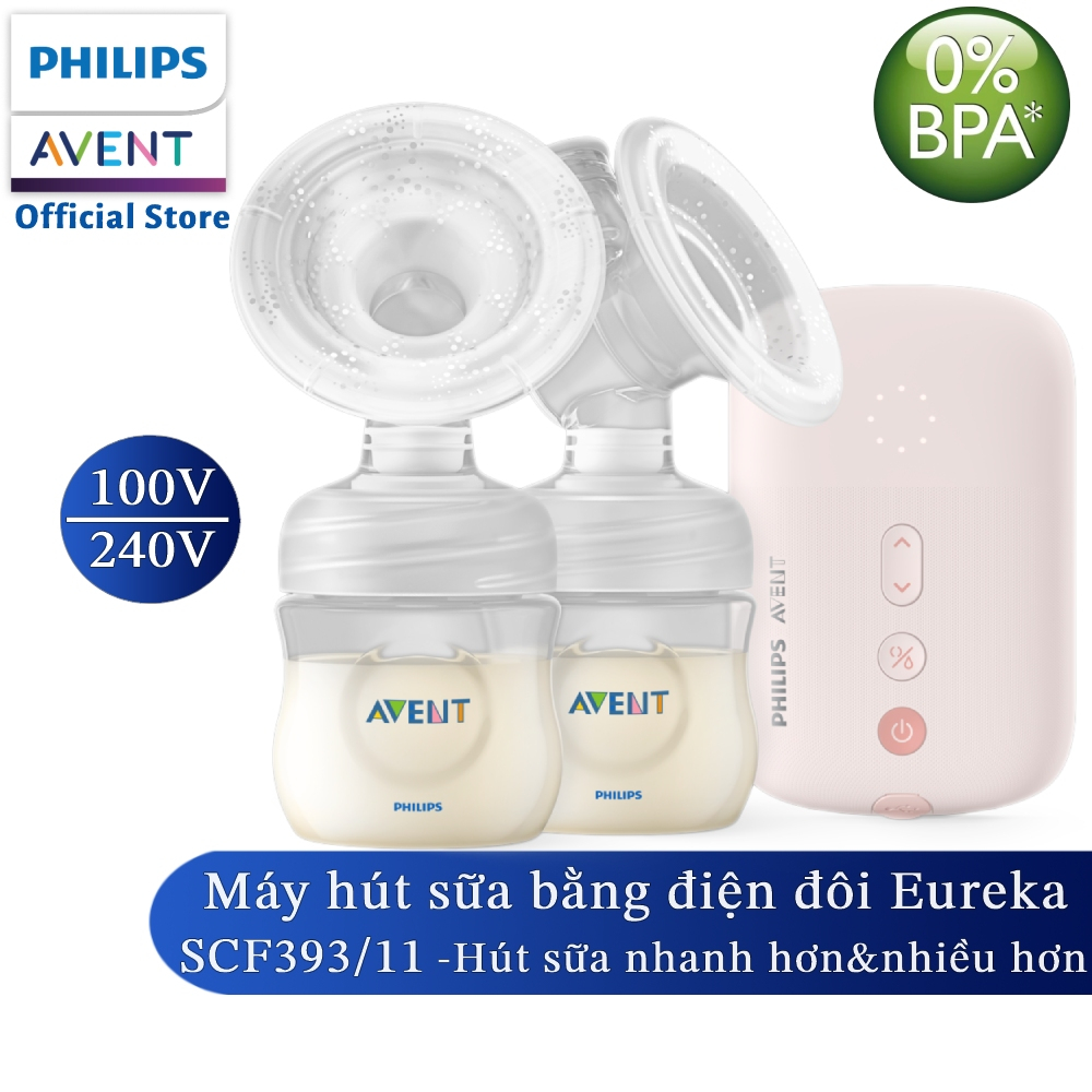 Philips Avent Máy hút sữa điện đôi Eureka