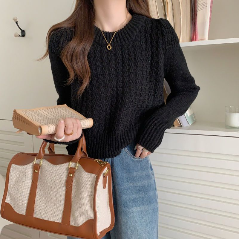 Áo len nữ vặn thừng thời trang Hàn quốc, Áo len nữ dày dặn chất mềm , mịn, không bai xù xù