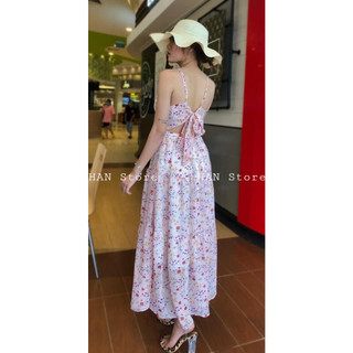 ĐẦM MAXI VOAN HỞ LƯNG