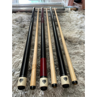 Cơ bida giá rẻ, Gậy bida lỗ với đầu cơ 13mm đã lên tẩy 6 lớp, ngọn ít cong vênh siêu bền