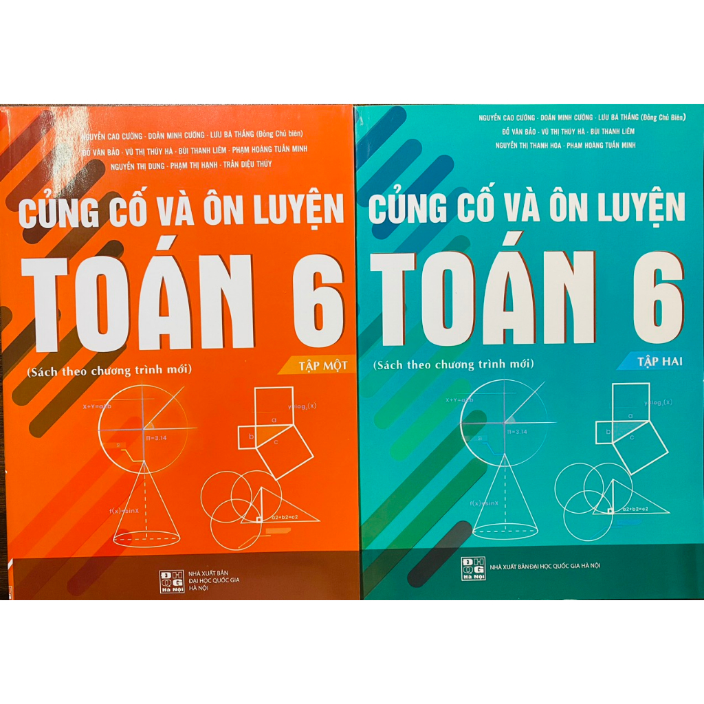 Sách - Củng cố và ôn luyện Toán 6 tập 1+2