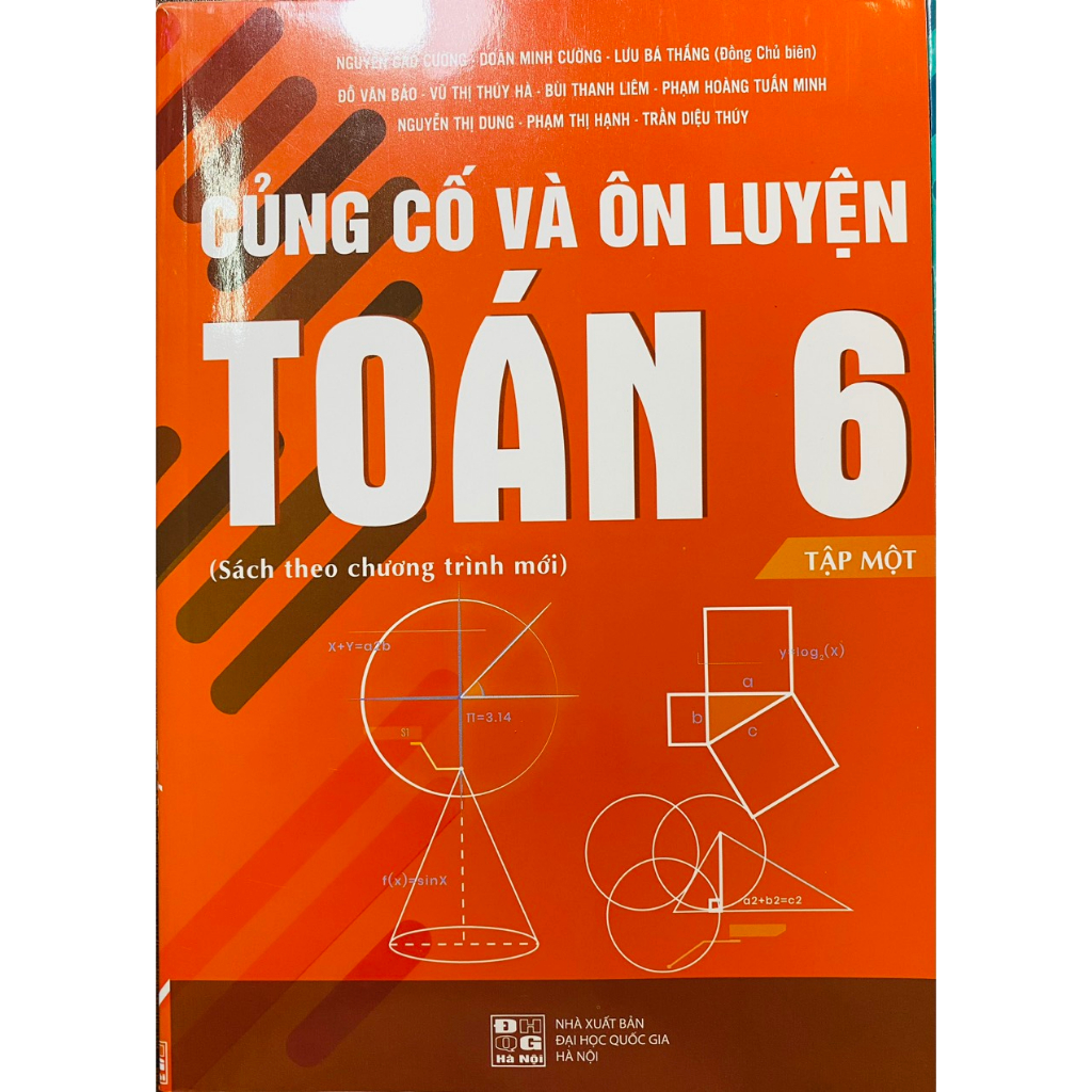 Sách - Củng cố và ôn luyện Toán 6 tập 1+2