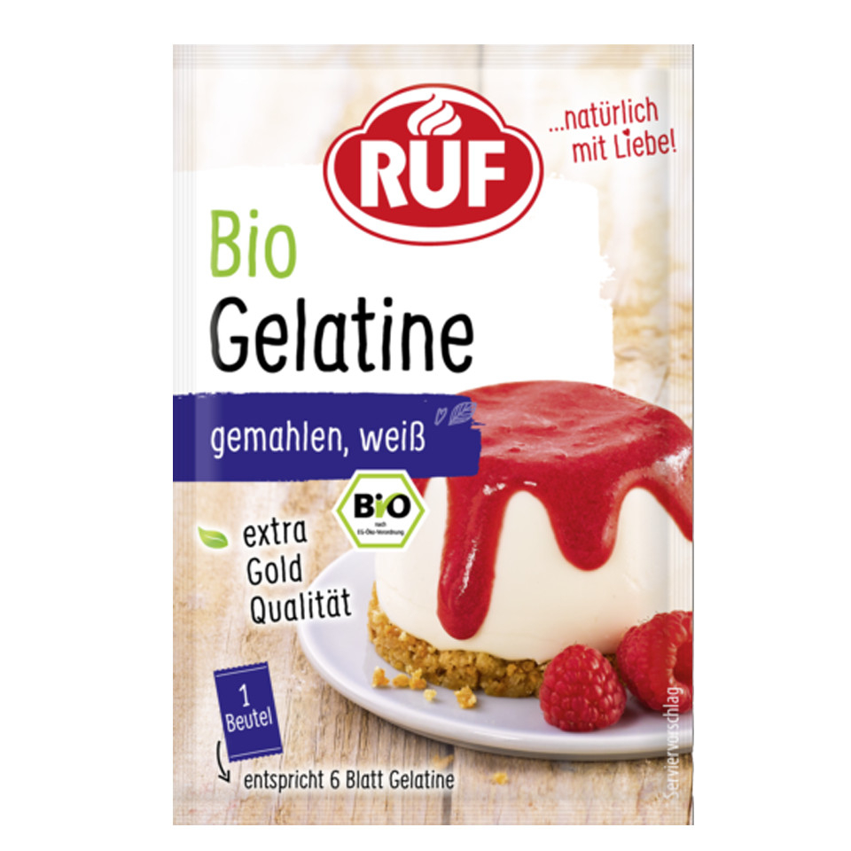 Bột Gelatin hữu cơ Đức, gelatine làm chip chip, kẹo dẻo, pudding, đồ ăn dặm cho bé