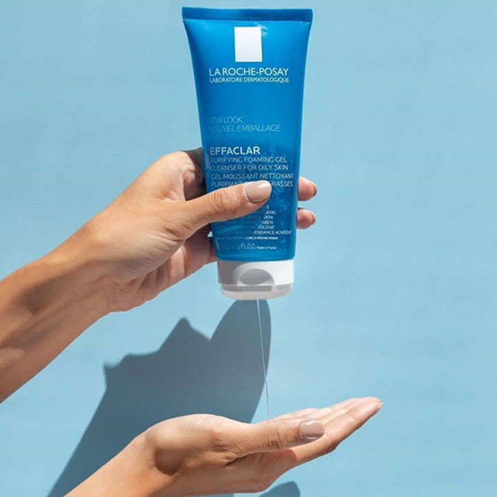 Sữa rửa mặt La Roche Posay 50ml - La Roche-Posay Effaclar Purifying Foaming dạng Gel cho da nhạy cảm