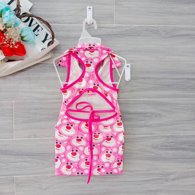 Đầm Body Thun Xinh Cho Bé Gái