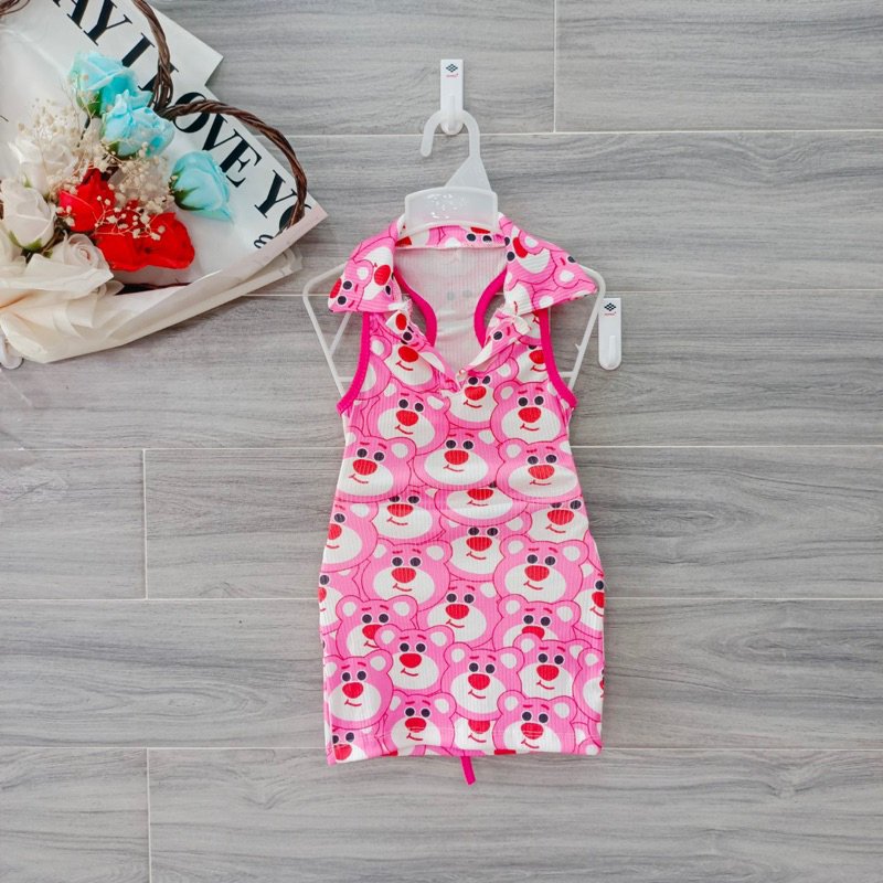 Đầm Body Thun Xinh Cho Bé Gái