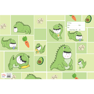 [HÀNG ĐẸP] Giấy Bao Tập Sinh Viên  (27x39) - Bao Tập Size 17.5x24  (Xấp 10 Cái)