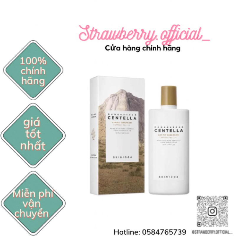 KEM CHỐNG NẮNG MADAGASCAR CENTELLA SPF50+