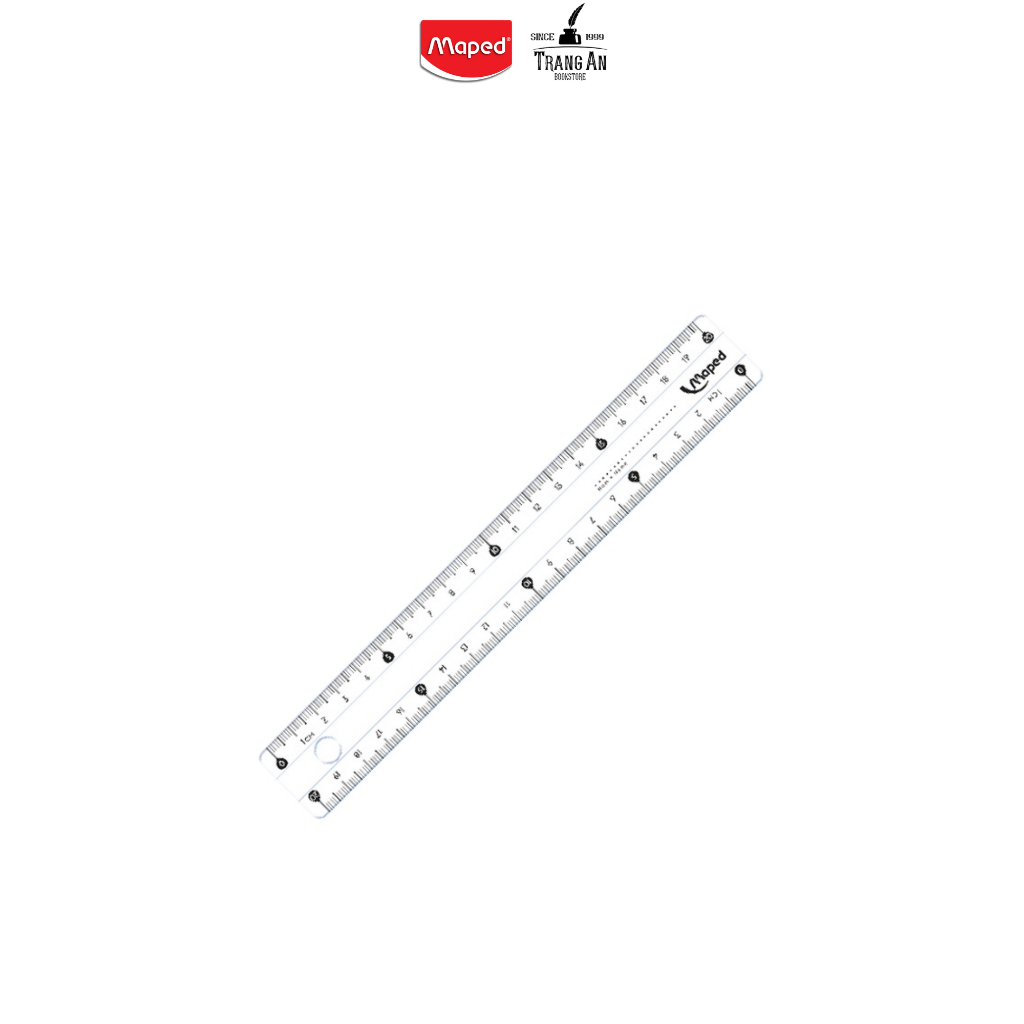 Thước cứng Essentials có bán cầm MAPED
