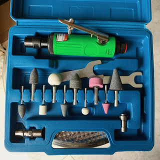 BỘ MÁY MÀI LỖ - MÀI KHUÔN - CHÀ LỐP XE DÙNG HƠI KHÍ NÉN MINI CẦM TAY