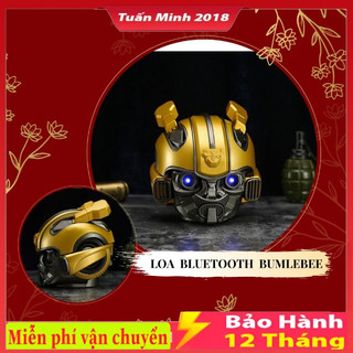 Loa Bumblebee bluetooth 5.3 Bass Cực Chất,Decor Độc Đáo,Pin 1200mAh ,Nhạc Sống Động,Mắt Có Đèn Led