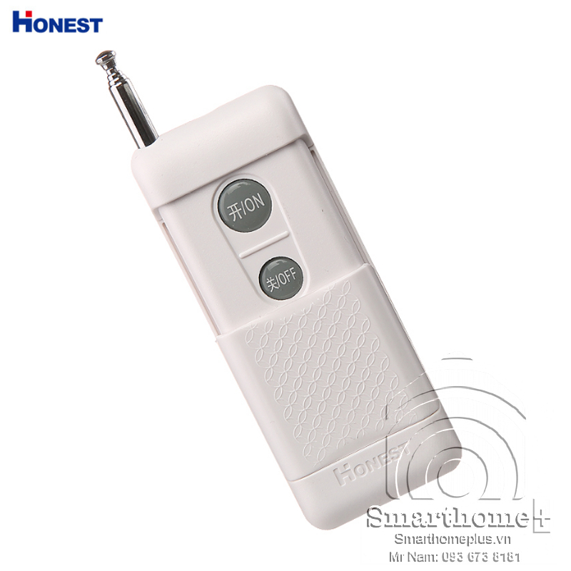 Tay điều khiển từ xa Honest 1KM tặng kèm pin hãng tần số 315Mhz xuyên tường