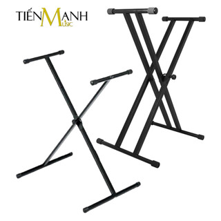 Chân Giá Để Đàn Organ, Piano - Chân Chữ X Đơn Và Đôi Cho Keyboard, Midi Controller Bền Đẹp, Chắc Chắn