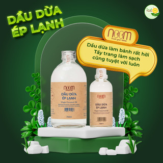 Dầu dừa ép lạnh Noom 350ml tẩy trang sạch da, dưỡng da, dưỡng ẩm