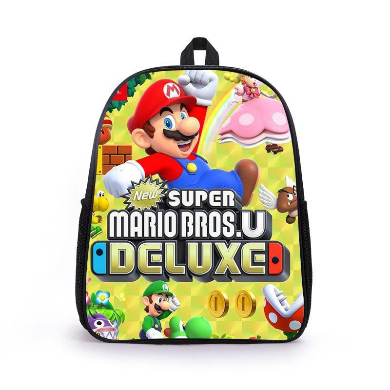 Balo super Mario size to cho bé đi học
