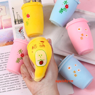 [CÓ VIDEO] ( hàng sẵn ) SquiShy CỐC TRÀ SỮA phát sáng